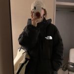The North Face Down Jackets Red Duck Relaxed Fit Winter