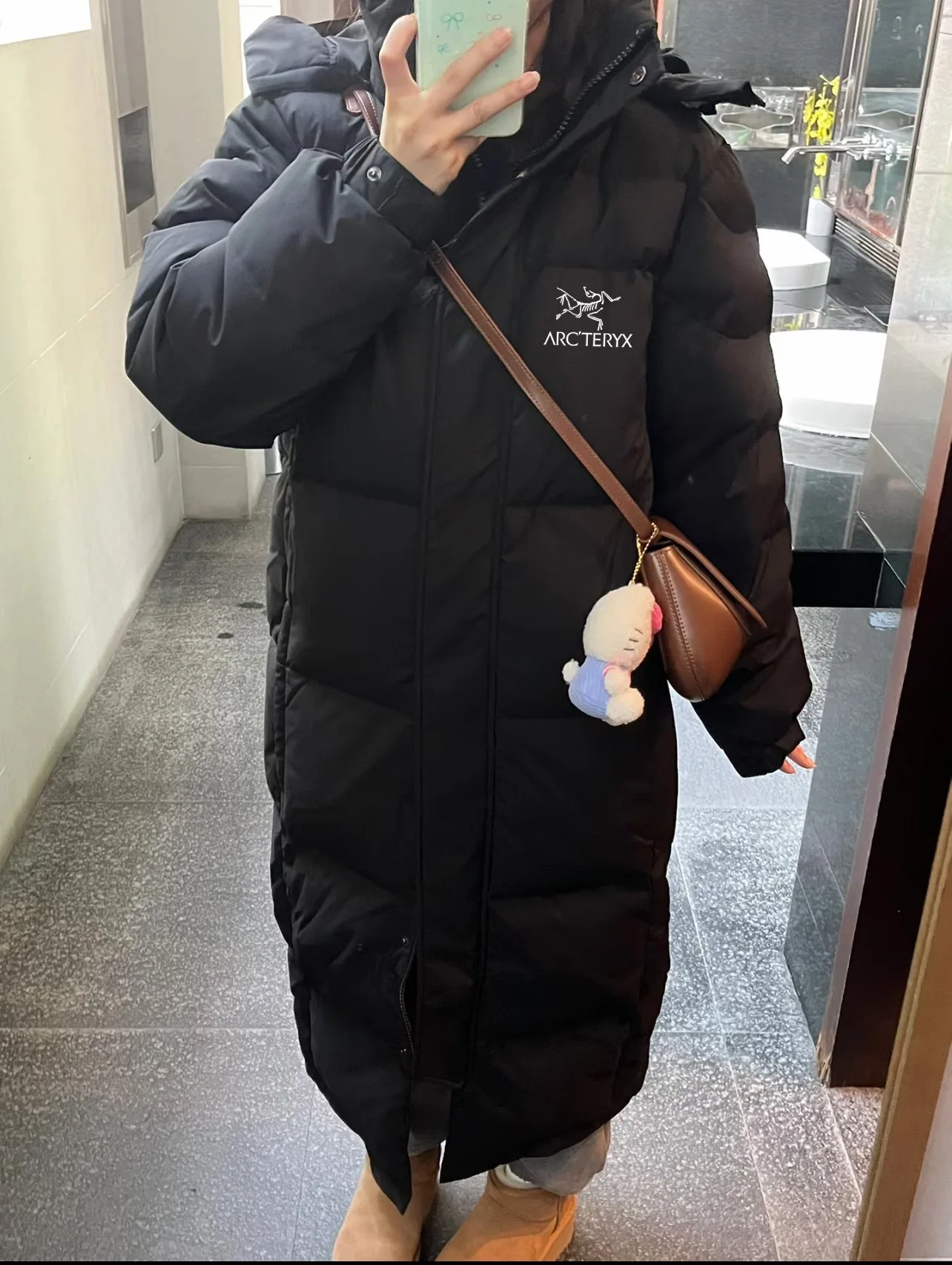 Archaeopteryx Down Jackets Red Duck Relaxed Fit Winter
