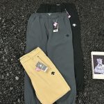 Descente Trousers Red Fleece Outdoor Windproof Autumn Winter Zippered Pocket