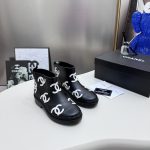 Chanel Rain Boots Autumn Winter