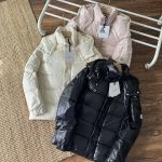 Moncler Coats Pink Goose Down Streetwear Winter