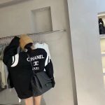 Chanel Hoodies Red Cotton Pure Fleece Sophistication Autumn Winter And