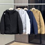 Descente Down Jackets Blue Cotton Simple Style Winter