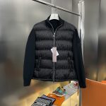 Dior Outerwear Red Cotton Pure Down Jacquard Autumn Winter Patch