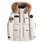 Archaeopteryx Jacket Red Duck Down Nylon