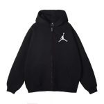 Jordan Jacket Ash Cotton Xinjiang Ribbed Fabric Spring Autumn