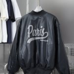 Balenciaga Jacket Ash Silk Embroidery