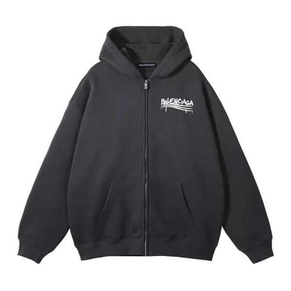 Balenciaga Outerwear Red Cotton Down Fleece Winter