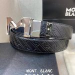 Montblanc Belt Top-Grain Cowhide Exquisite Workmanship