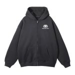Balenciaga Jackets Ash Cotton Xinjiang Ribbed Fabric Spring Autumn