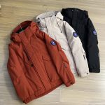 Canada Goose Coat Red Down Street Style Winter