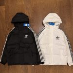 Adidas Cotton-Padded Coat Red Down Waterproof Design High-Quality Materials Winter