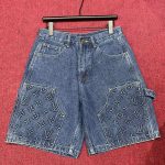 Louis Vuitton Denim Shorts For Summer