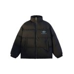 Balenciaga Cotton-Padded Coat Blue Down Winter
