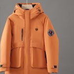Monk Outerwear Red Down Street Style Winter
