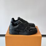 Louis Vuitton Sneakers Red Rubber Outsole
