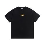 Valentino Gold Short-Sleeved T-Shirt For Spring