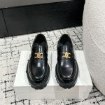 Celine Loafers Sheepskin Cowhide Simple And Elegant Spring Summer