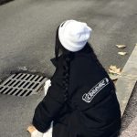 Chrome Hearts Cotton-Padded Coat Black Cotton Down High Cost Performance Easy To Match Winter