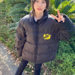 Nike Cotton-Padded Coat Orange Cotton Down Winter