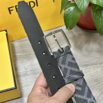 Fendi Belt Ash Jacquard