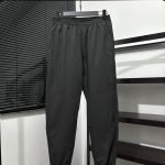 Descente Sweatpants Red Cotton Thin Winter