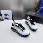 Chanel Sneakers Silk Cowhide Air Cushion