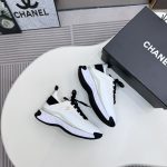 Chanel Sneakers Silk Cowhide Air Cushion
