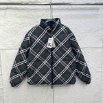 Burberry Down Jacket Red Nylon Winter