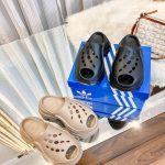 Adidas Slippers Brown Easy To Match