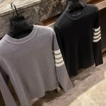 Thom Browne Jacquard Long-Sleeved