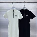 Miu Miu Jacquard Short-Sleeved Shirts