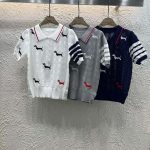 Thom Browne Jacquard Short Sleeves