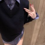 Miu Miu Plaid Hoodie