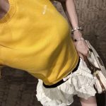 Miu Miu Jacquard Short-Sleeved Shirts