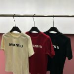 Miu Miu Short-Sleeved T-Shirt