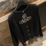 Vivienne Westwood Wood Long-Sleeved Cardigan