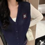 Miu Miu Long-Sleeved Cardigan