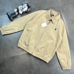 Ralph Lauren Coat Ash Cotton Pure Streetwear Embroidery