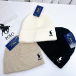 Ralph Lauren Beanie Red Easy To Match Winter