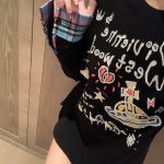 Vivienne Westwood Plaid Long-Sleeved T-Shirt