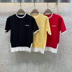 Miu Miu Jacquard Short Sleeves