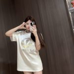 Lululemon Silver Short-Sleeved T-Shirt