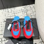 Prada Running Shoes Nylon Sheepskin Suede Spring Early