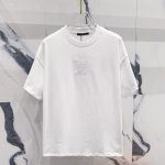 Louis Vuitton Short Sleeves Red Cotton Pure Spring Summer Embroidery