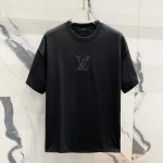 Louis Vuitton Short Sleeves Red Cotton Pure Spring Summer Embroidery