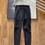 Archaeopteryx Trousers Red Autumn Winter And Ergonomic Tailoring Slim Fit