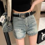 Miu Miu Denim Shorts