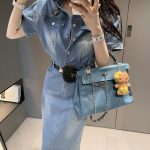 Prada Denim Dresses For Early Spring