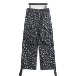 Louis Vuitton Trousers Ash Piqu Screen Printing Side Pockets